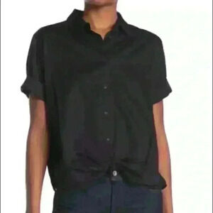 Rag & bone short dolman sleeve shirt
